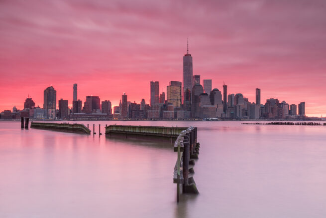 New York sunrise